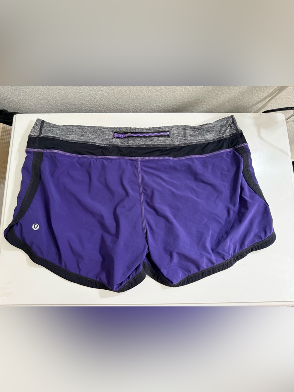 lululemon short size 12 athletica Purple Athletic - Picture 2 of 6